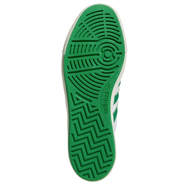 Adidas Skateboarding Nora Pro Skate Shoe - Cloud White Green White