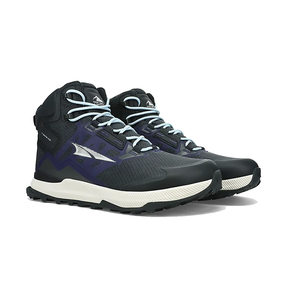 Optimized Title: High Performance Altra Lone Peak All Weather MID 2 Womens Black Trail Running Shoes