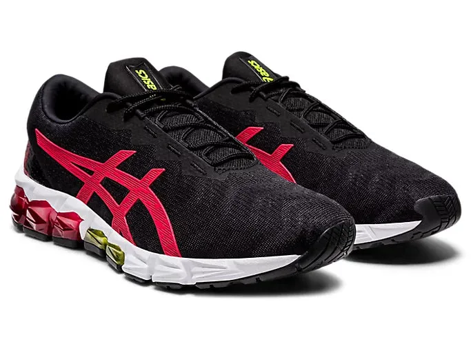 Asics Gel-Quantum 180 5 Men's Running Shoes - Black/Classic Red