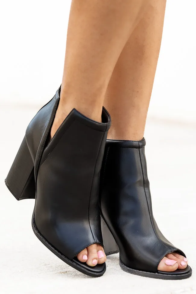 Beth Black Booties FINAL SALE