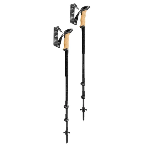 Black Series Carbon Trekking Poles by LEKI