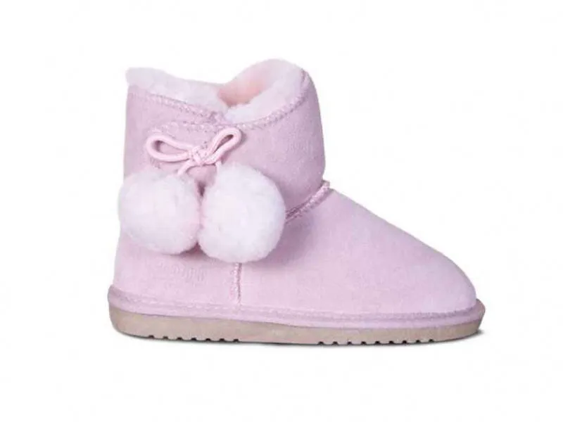 Cloud Nine Sheepskin Pom-Pom - Children's Boot