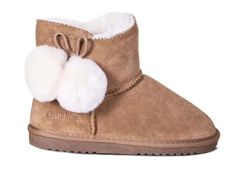 Cloud Nine Sheepskin Pom-Pom - Children's Boot