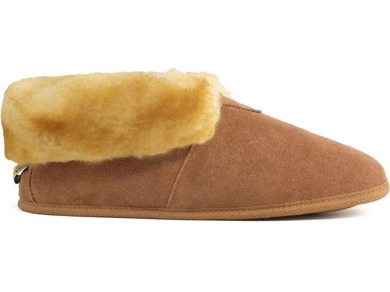 Cloud Nine Sheepskin Soft Sole Booties - Men's Slippers