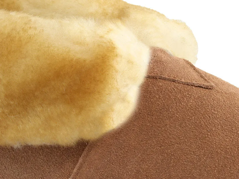 Cloud Nine Sheepskin Soft Sole Booties - Men's Slippers