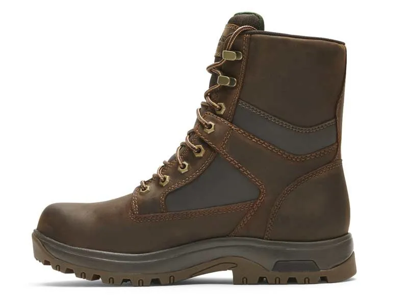 Dunham 8000 Works - Men's 8" Plain Toe Boot