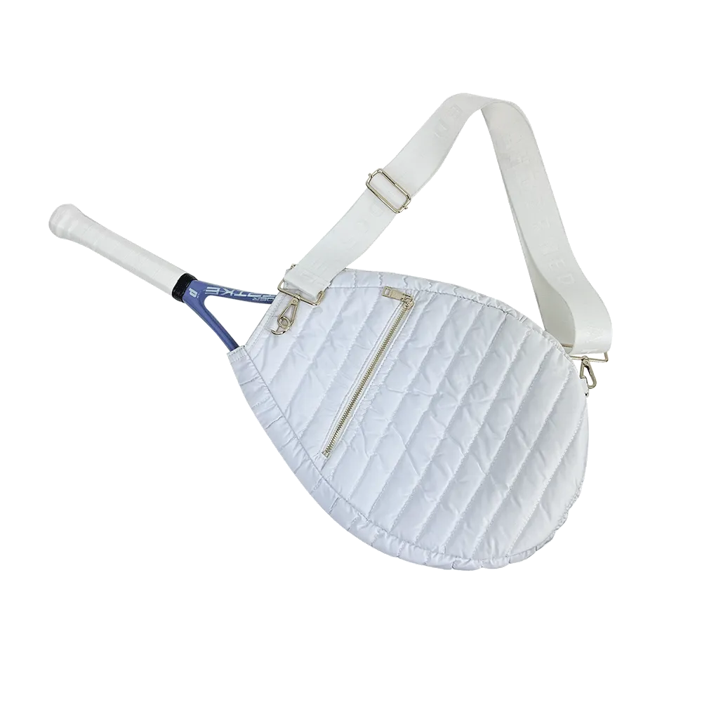 Piper Quilted Puffer Tennis Racket Cover