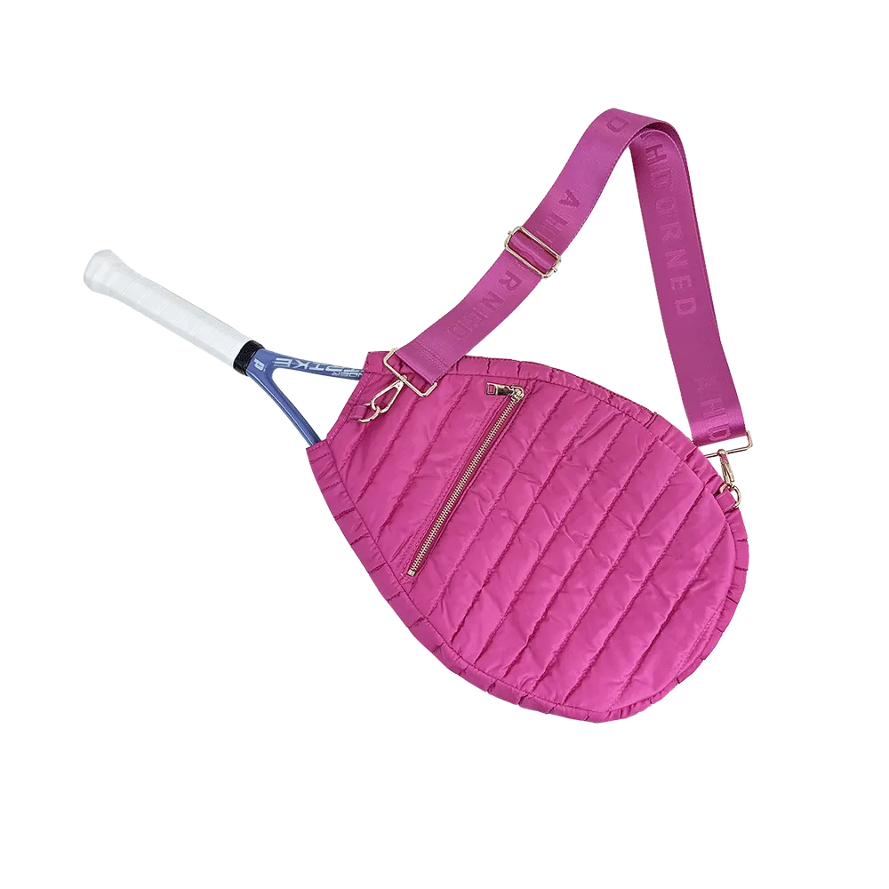 Piper Quilted Puffer Tennis Racket Cover