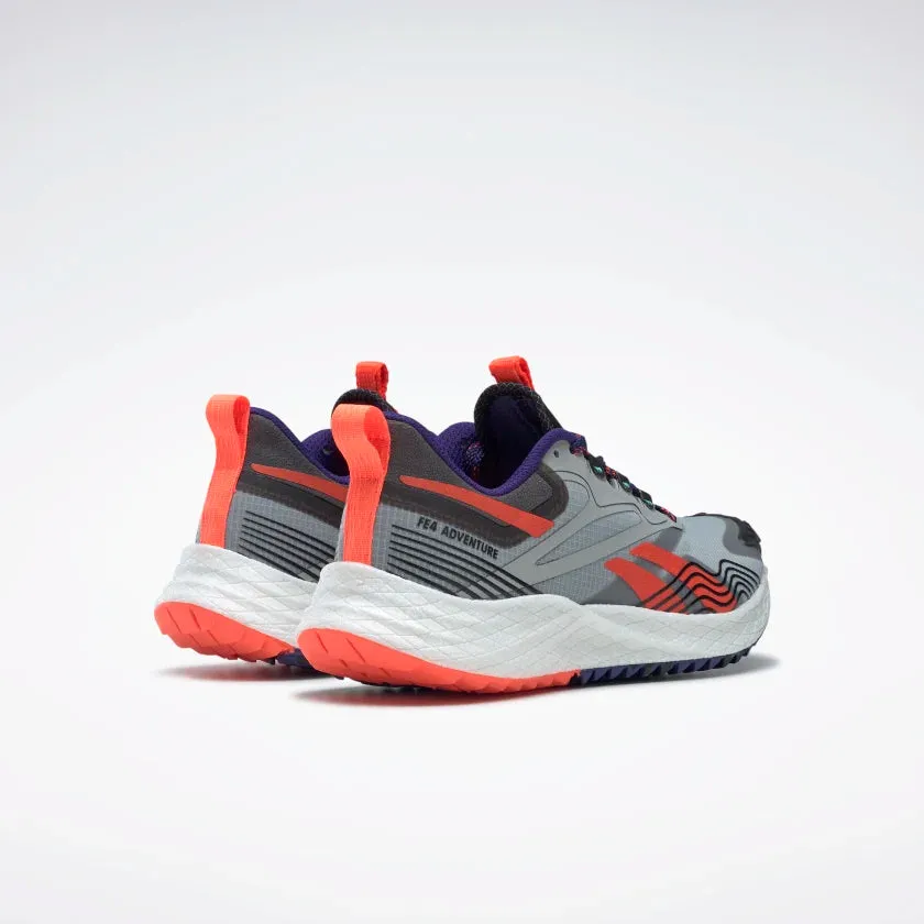 Reebok | Floatride Energy 4 Adventure | Women's | Pure Grey/Core Black/Orange Flare