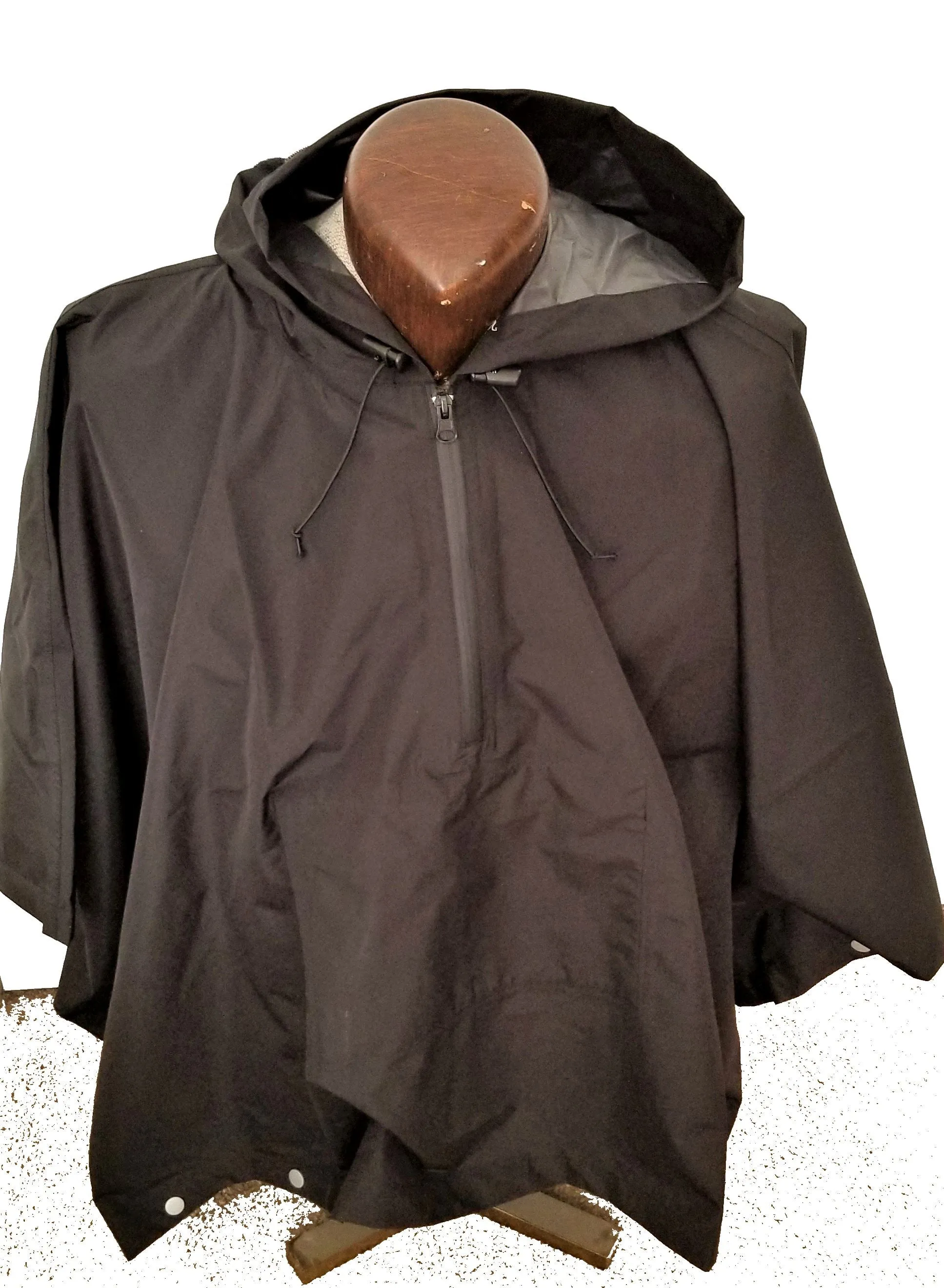 The Brella 1010 - BLACK, Waterproof, Packable, One Size Fits Most